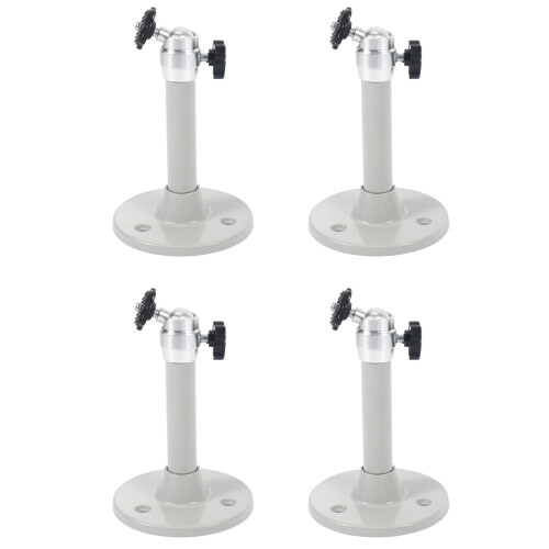 4pcs 13.5cm Universal Aluminum Projector Bracket for Projector for Ceiling or Wall 5 Kg Capacity for Camera 1