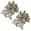 40Pcs Flat  Metric Steel M5 Blind Insert Rivet Nut 1