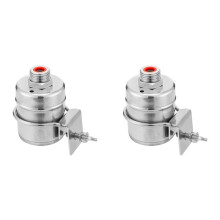 2X Float Valve Fully Automatic 1/2 Inch Filling Valve Water Level Control Float Valve for Water Tanks (Narrow Side)