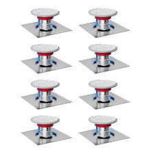 8X Valvola Unidirezionale per Valvola Antiriflusso Scarico un Pavimento Della Doccia, Copertura Antiodore per Fognature (Calibro di Installazione: