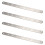 4X Metall 8 LöCher Flach Gerade Design Eckwinkel Winkel 250mm 1