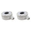 2X Bracket -1280ZJ-XS for -2CD2042WD-I IP Camera Wall Mount Bracket for Security Cameras Junction Box 1