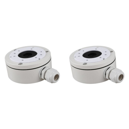 2X Bracket -1280ZJ-XS for -2CD2042WD-I IP Camera Wall Mount Bracket for Security Cameras Junction Box
