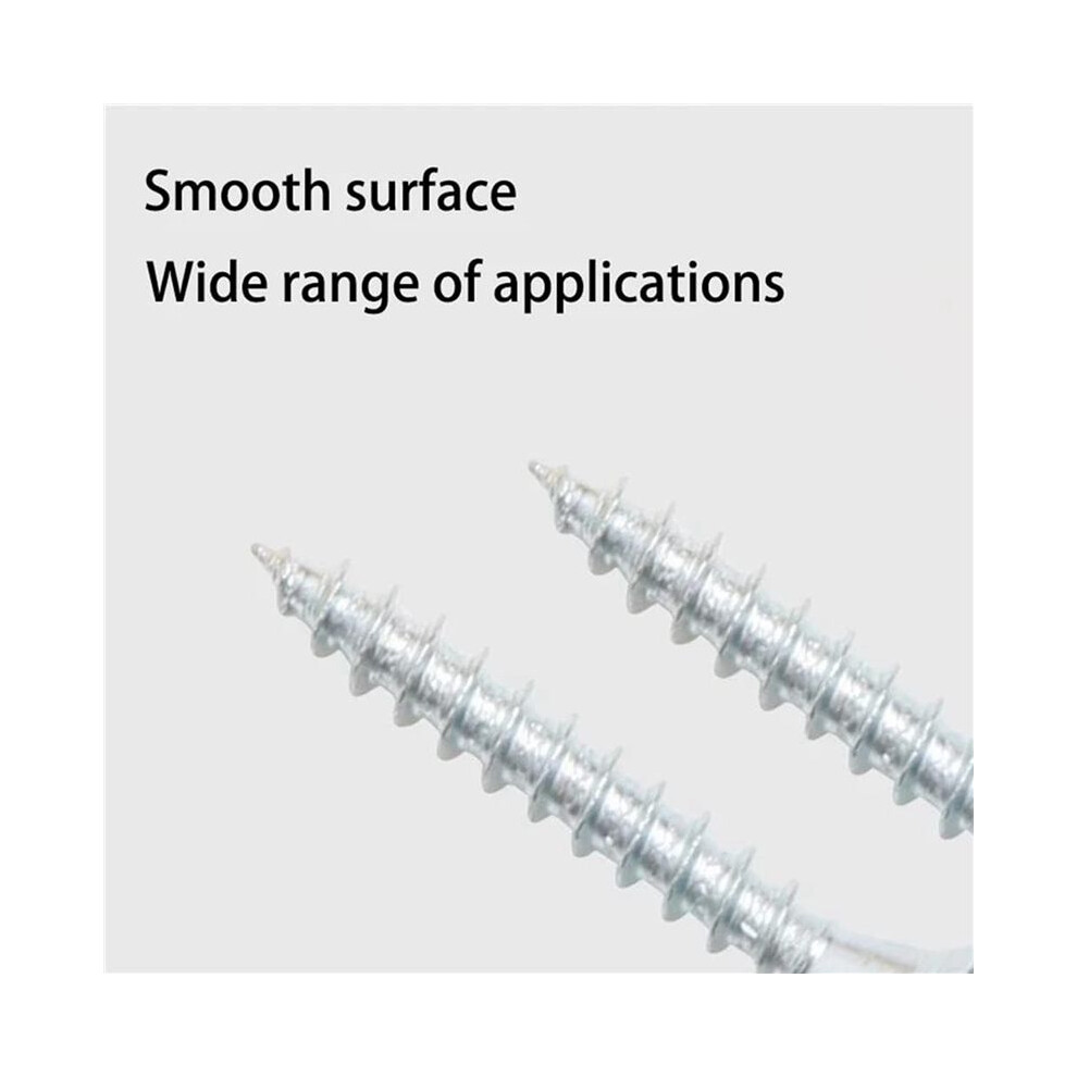100Pcs Seamless Nails Double-Headed Screw Solid Wood Baseboard Seamless Nails Foot Special Nails 4711324306940