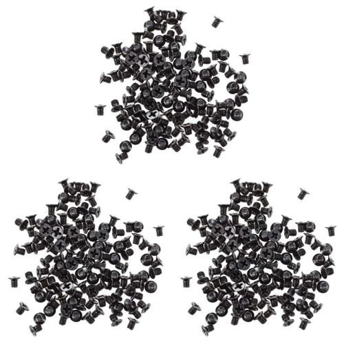 360 Piezas M3 X 4mm Tornillos de Disco Duro para   para 1