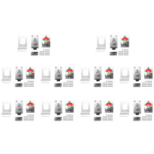 10X Bathroom Toilet Wc Indicator Privacy Dead Bolt Door Lock Vacant Engaged