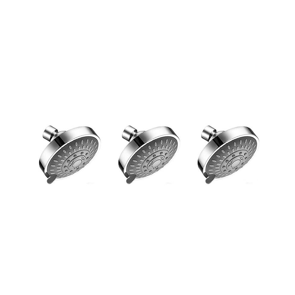 3X Shower High Pressure 5 Settings Showerhead With Adjustable Swivel Joint 4713607194435