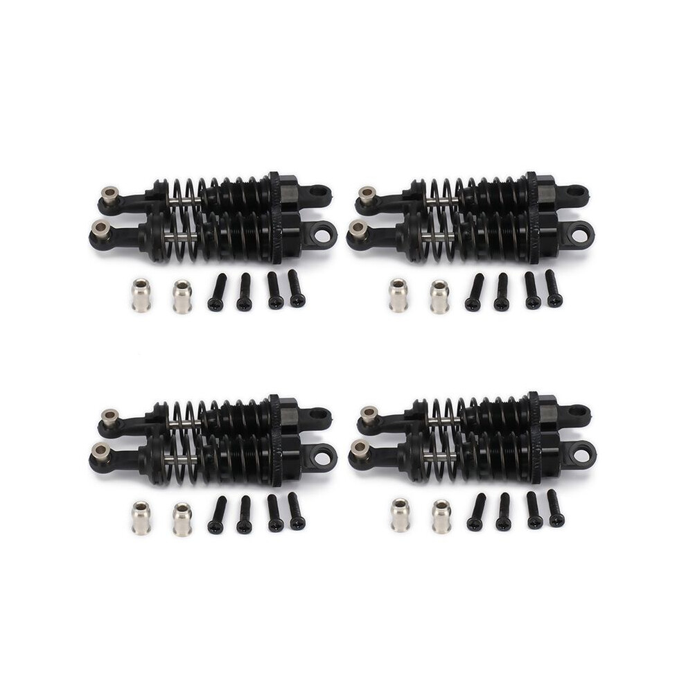8 Pcs Oil Adjustable 65Mm Damper For 1/18 A959 A969 A979 K929 Hpi Hsp Losi ,Black 6032483776244