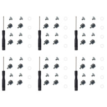 6Set M.2 SSD Schroevenset NGFF NVME SSD Standoff Montage M.2 NGFF/NVMe Schroevenset Standoff Schroef Zeskantmoer voor A-SUS M.2 SSD