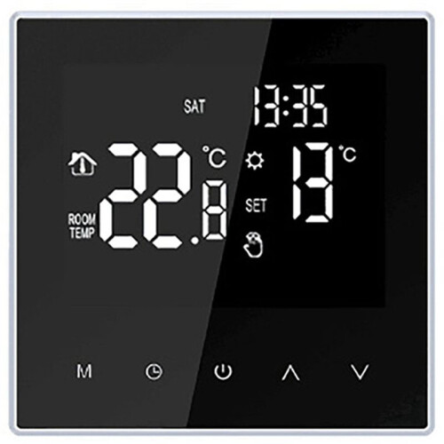 2X ME81H  Thermostat Digital Temperature Controller Circulation Programmable Electric Underfloor Heating
