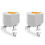 2X Tuya ZigBee  Battery Water Gas Valve Controller Automatic Low Power Consumption Voice Control for Alexa 1
