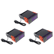 3X LED Digital Temperature Controller STC-1000 AC 110-220V 10A Relay Thermoregulator Thermostat
