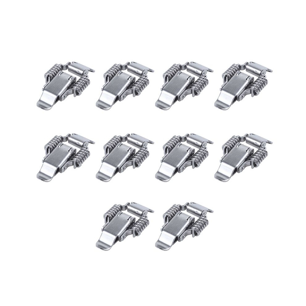20X Toolbox Draw Compression Spring Toggle Catch Clamp Silver 4711551062909
