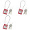 3X Engineering Safety Padlock Rope Long  Lockout Tag Out Isolation Lock Isolation Padlock Lockout Padlock 1