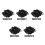 500Pcs M3 Thread 8mm+6mm PCB Fixed Nylon Hex Standoff Spacer Pillar 1