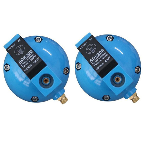 2X AOK20B Automatic Drain Filter Air Compressor Automatic Drain Valve  Drain Valve 1