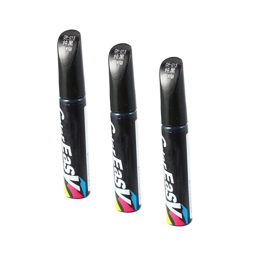 3X Car Scratch Repair Pen Fix It Pro Maintenance Paint Care Car-Styling Scratch Remover Auto Painting Pen(Black)-image-OPC-PRW7N2Y-NEW