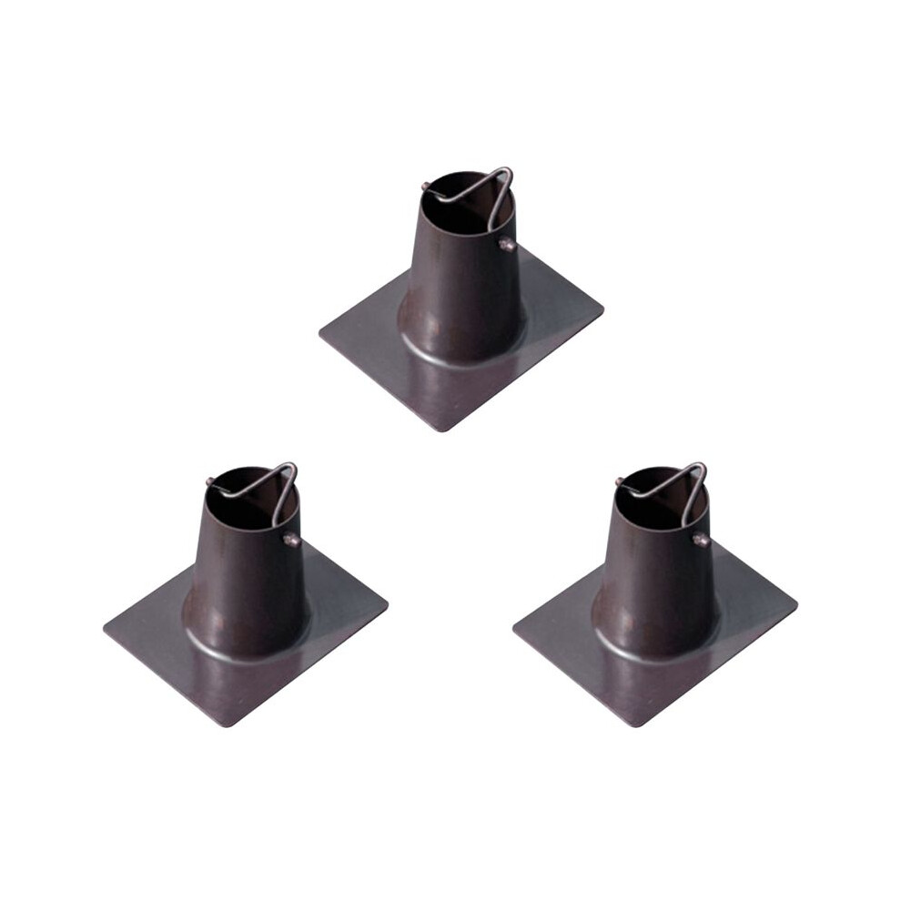 3X Rain Chain Gutter High-Quality Arched Rain Chain Gutter Adapter For Rainwater Pipe Outlet 4713908207339