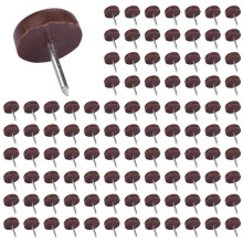 1000 STUKS Stoel Tafel Meubilair Been Bodem Voeten Plastic Pads Glijders Skid Spijker Houten Vloer Meubilair Protector Noise Killer