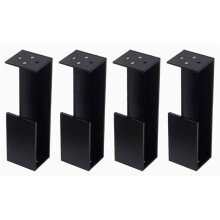 4pcs 45MM Pocket Wooden Door Handle Sliding Door Knob Aluminum Alloy Embedded Furniture Side-Mounted Handles