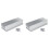 8Pcs Gutter Valley  Guard,Rainwater Valley Gutter  Guard, Rain Drip Gutter Guard for Shingle Roofs Corner 1