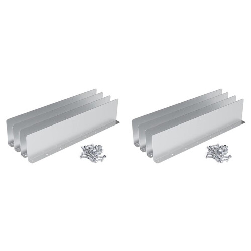 8Pcs Gutter Valley  Guard,Rainwater Valley Gutter  Guard, Rain Drip Gutter Guard for Shingle Roofs Corner