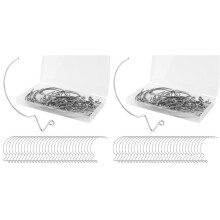 60 Stuks Aaphaken Superhaken Roestvrijstalen Aaphaken Fotohangers Muurhangers Zonder Spijkers Muurhaken