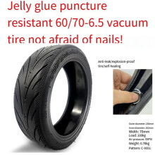 Electric Scooter 60/70-6.5 Puncture-Proof Vacuum Tire Self-Repairing Pneumatic Tire Suitable for MAXG30