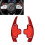 Carbon Rat Paddle Shift Förlängningsväxlingar Kolfiberdekal för   ABCESVG Class ,B 2