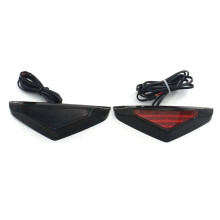 Accesorios para Motocicletas, Luz LED para Guardabarros Trasero Inferior para  Goldwing Gold Wing GL1800 F6B 2018-24, Color Negro y Rojo