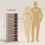 Homcom HOMCOM CD Storage Unit DVD Tower Blu-ray Storage Shelf for Living Room 2