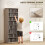 Homcom HOMCOM CD Storage Unit DVD Tower Blu-ray Storage Shelf for Living Room 5