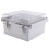 Waterproof Outdoor Project ABS Plastic Junction Box  Dustproof Enclosure with Hinged Cover, Mounting Plate 3