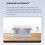 Waterproof Outdoor Project ABS Plastic Junction Box  Dustproof Enclosure with Hinged Cover, Mounting Plate 5