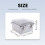 Waterproof Outdoor Project ABS Plastic Junction Box  Dustproof Enclosure with Hinged Cover, Mounting Plate 7
