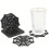 Spider Coaster Table Decor Spooky Spider Web Coasters Festive Halloween Table Placemats for Home Decoration Set 4