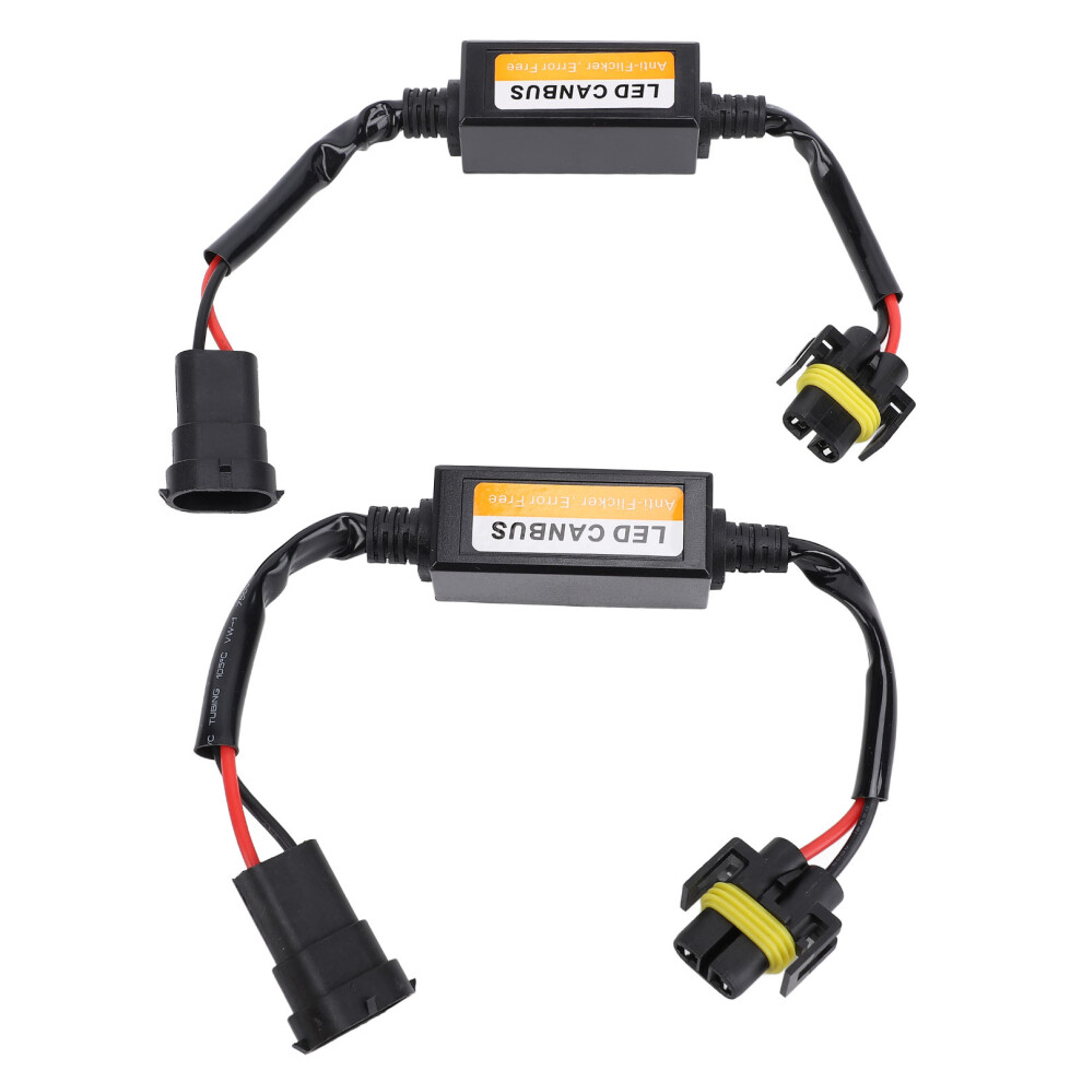 2Pcs Led Headlight Decoder Anti Flicker Canbus Resistor H8 H9 H11 9471390830262