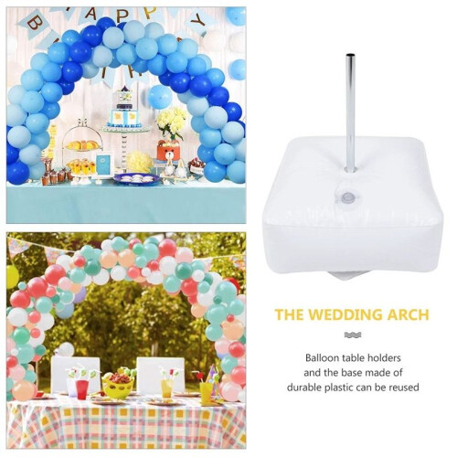 Balloon Arch Stands Water Injection Bag Bases Wedding Accessory 2