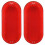 10Pcs Red Interior Door Panel Warning Light Cap Reflector for  Beetle Caddy  6Q0947419 2