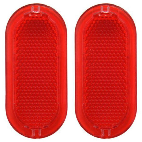 10Pcs Red Interior Door Panel Warning Light Cap Reflector for  Beetle Caddy  6Q0947419 1