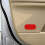 10Pcs Red Interior Door Panel Warning Light Cap Reflector for  Beetle Caddy  6Q0947419 8
