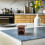 1Set Clay Warming Stove Tea Light Warmer for Home Office Kitchen 4