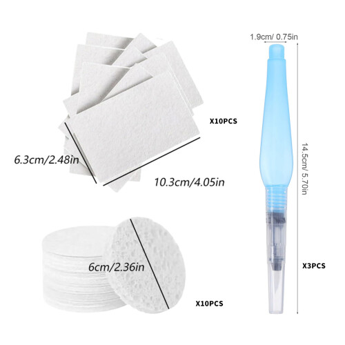 Art Drawing Bubble Drawing Set Thick Foam Paper-H24 color 1