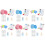 Bubble Drawing Set Canvas Sponge Texture 3D Foam-E12 color 3