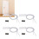 MR-34B Eingelassener Fenstersensor DC100V 10W, 10 Sätze 1