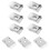 60Pcs Silver Blind Wall Brackets Ceiling Mount for Home Use 2