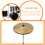 Cymbale Crash En Métal Pour Batterie Design Et Durable 8