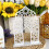 Eid Mubarak Mosque Shape Acrylic DIY Table Ornament-White M 6