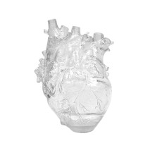 Décoration intérieure unique, pot de fleurs en forme de cœur, vase cœur anatomique créatif en résine de qualité supérieure et peintures non