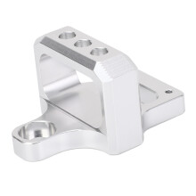 3-Wege-Solenoidventil-Montage aus Aluminiumlegierung, silber
